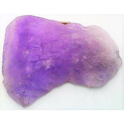 Lavender Amethyst 1 Natural Gemstone Slab Lapidary Cabbing Rough