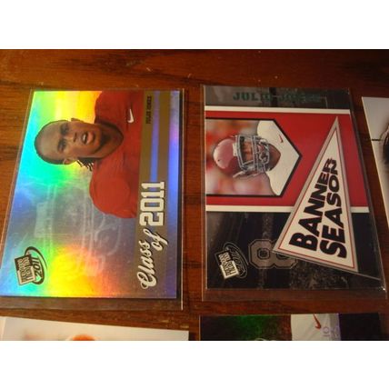 2011 Rookie Lot, 7- Cards, JULIO JONES Rc's