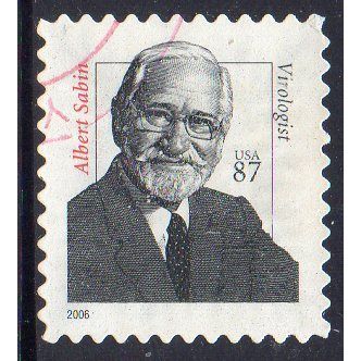 USA 2006 Distinguished Americans - Albert Sabin, Virologist 87c Used