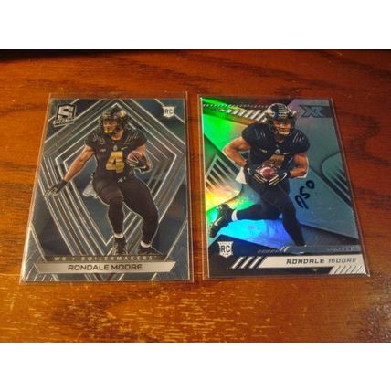 2020-2021, Panini, 6-Rc Cards, RONDALE MOORE Rc, Cardinals