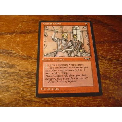 Magic the Gathering, MTG, 5-cards, Variations, 1996, VETERAN'S CHOICE
