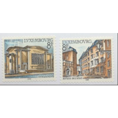 Luxembourg Stamps Scott #676 To 677, Mint Never Hinged