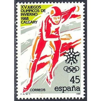 España. 1988. Mi # 2813. Calgary. XV Olympic Winter Games