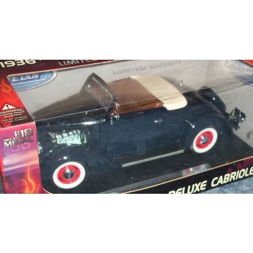 1/18 1936 Ford cabriolet, Resto Rod