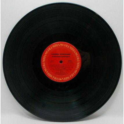 Barbra Streisand "Streisand Superman" Vinyl LP Record Album (P3)