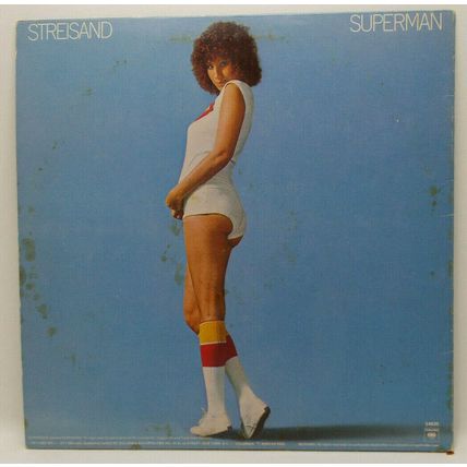 Barbra Streisand "Streisand Superman" Vinyl LP Record Album (P3)