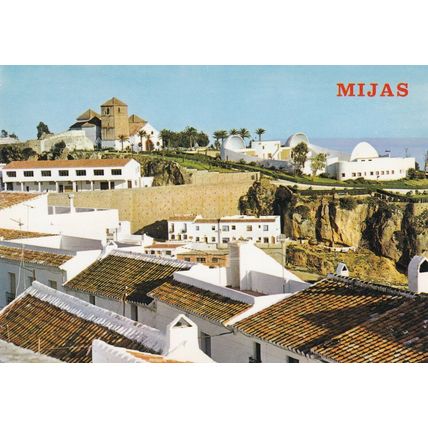 Mijas Spain Postcard used VGC