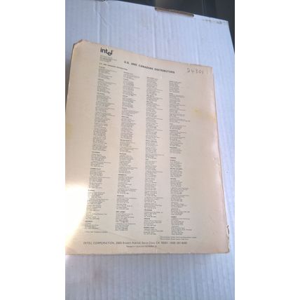 Intel Component Data Catalog 1978