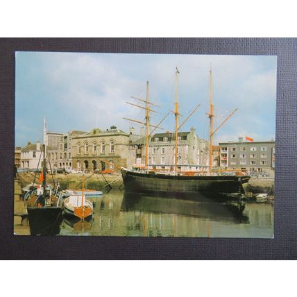 Kathleen & May at The Barbican, Plymouth, Devon Postcard