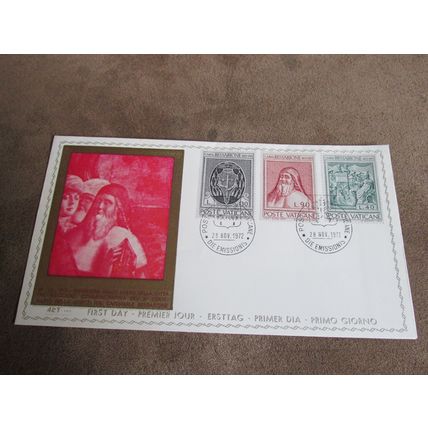 1972 Vatican FDC Postal Cover - Theologian Bessarione