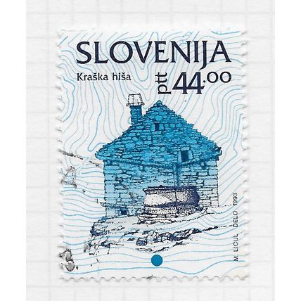 SLOVENIA SLOVENIJA CELEBRATING CULTURE SLOVENE USED 44 STONE HOUSE