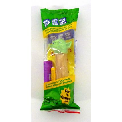 Star Wars Yoda Pez Dispenser Vintage Fun 'N Games Candy MIP 1997