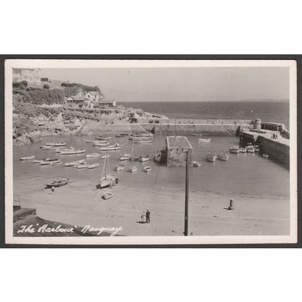 The Harbour, Newquay, Cornwall, c.1950 - RP Postcard