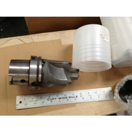 KENNAMETAL PT04A01775 HSK-100 PCD TIP COOLANT STEP BORING TOOL 610498DC-1 ,TC