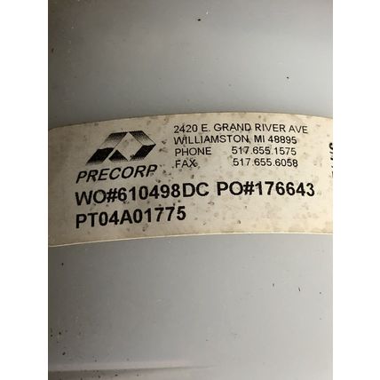 KENNAMETAL PT04A01775 HSK-100 PCD TIP COOLANT STEP BORING TOOL 610498DC-1 ,TC