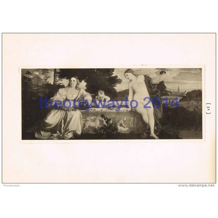 Sacred and Profane Love - Titian, 1902