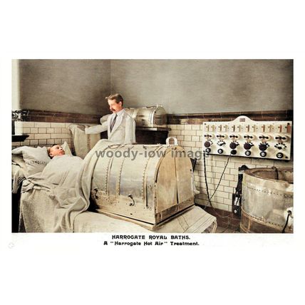 ptc4868 - Yorks - Harrogate Royal Baths, "Harrogate Hot Air " session print 6x4
