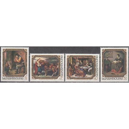 Luxembourg 1984 Michel 1100 - 1103 Neuf ** Cote (2008) 8.00 € Musée