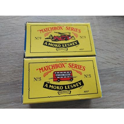 Matchbox - Recreations 5 Bus & 9 Fire Tender