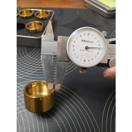 34*20mm Titanium Nitride coated caliper piston Honda Kawasaki Suzuki Nissin race