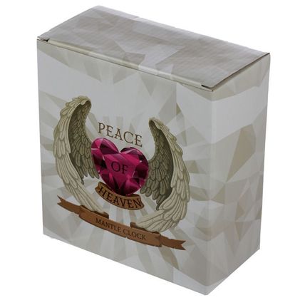 ENDLESS LOVE CHERUB MANTLE CLOCK
