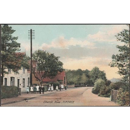 Church Road, Tiptree, Essex, c.1910 - FA Hills Postcard