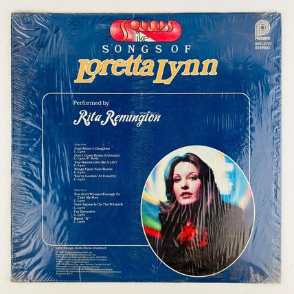 Rita Remington Sounds Like Songs Of Loretta Lynn Featuring Coal Miners Daughter