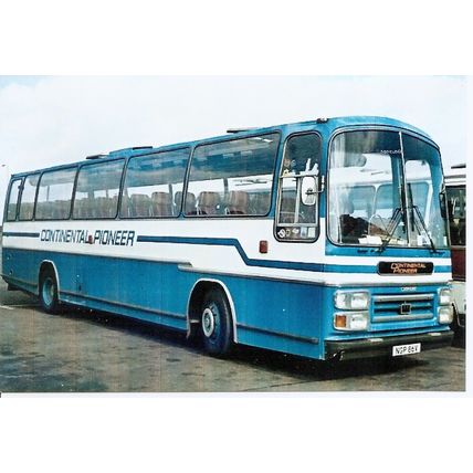 Colour Photograph of Continental Pioneer of Richmond, London - NGP 86V