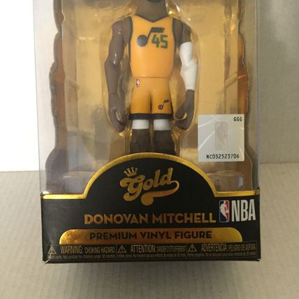 NEW NBA Utah Jazz Donovan Mitchell Funko Gold Figure
