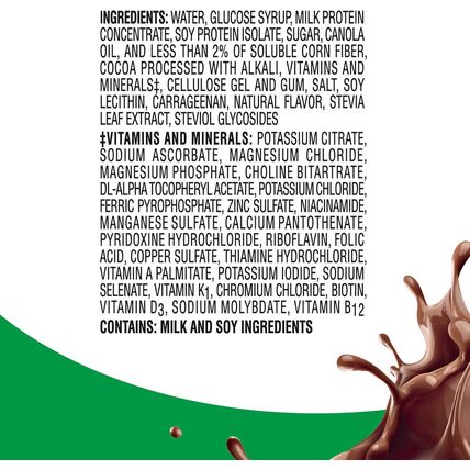 BOOST High Protein with Fiber Ready to Drink Complete Nutritional Drink, Rich Ch