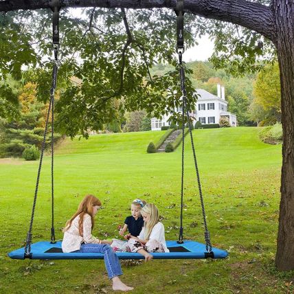 Trekassy 700Lbs 60" Rectangle Platform Tree Swing for Kids and Adults Waterproof