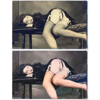 3700 Colorized Victorian Nudes - Vintage erotic art - digital download