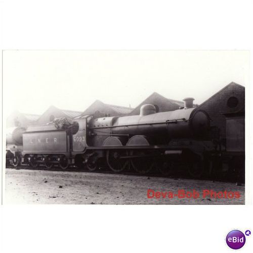 Railway Photo LNER C4 6093 GCR WOODFORD 1932 Atlantic Loco Great Central