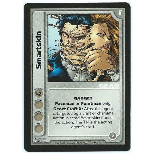 Spycraft CCG Operation Nightfall - 246/349 - Smartskin