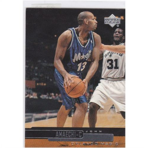 1999-00 Upper Deck Basketball John Amaechi