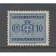 Italy.D631 10c Blue.Mounted Mint.Jan15