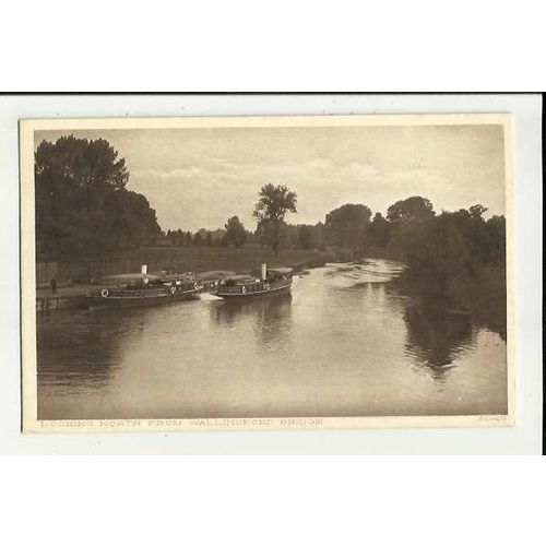 Berkshire WALLINGFORD River & Steamers Postcard by J. Latter (2049)