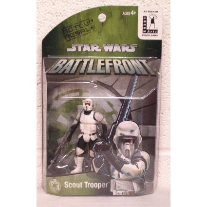 STAR WARS EXCLUSIVE ' BATTLEFRONT ' SCOUT TROOPER (2004)