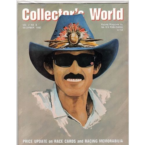 December 1992 Collector's World Price Guide Richard Petty Cover