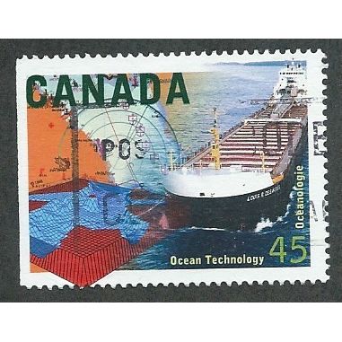 CAN 1996 45c 'HIGH TECHNOLOGY INDUSTRIES ' FINE USED (EBID49-795)