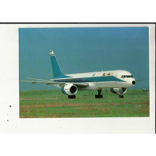 Aviation EL AL BOEING 757 Postcard by Editions P.I. (551)