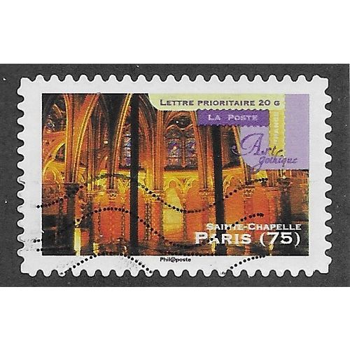 FRA 2011 (58c) 'GOTHIC ART - PARIS 75' FINE USED (EBID57-574)