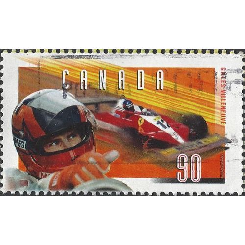 CANADA, ROAD, Jacques Villeneuve in Ferrari T3, orange 1997, 90c