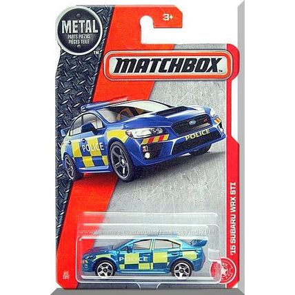 Matchbox - '15 Subaru WRX STI: MBX Heroic Rescue #60/125 (2017) *Blue Edition*