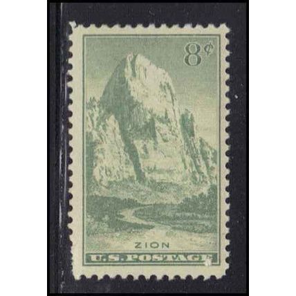 747 8c Zion National Park Fine MNH U1640