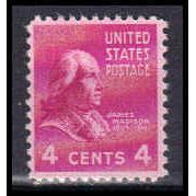 808 4c James Madison Fine MNH B0057