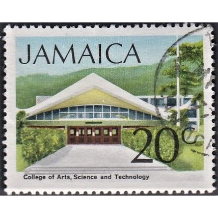 JAMAICA, 1972-79 20c College, SG 354 (Scott #353), fine used