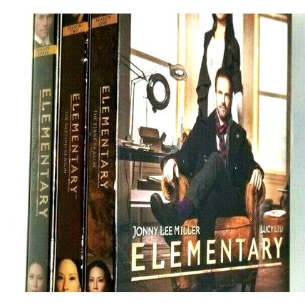 Elementary - First Second & Third Complete Seasons 1 2 3 (18-Disc Set) DVD (K1)