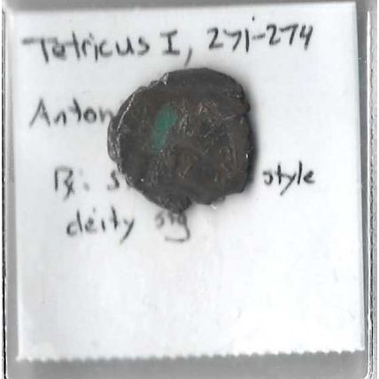 271-274 Ancient Roman Coin Tetricus I Antonianus VF
