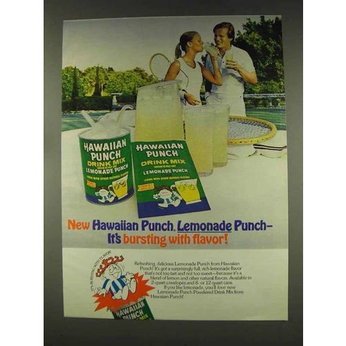 1977 Hawaiian Punch Lemonade Drink Mix Ad